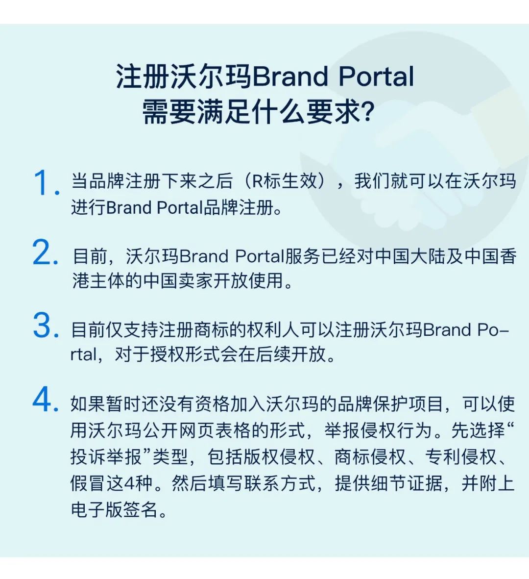 Brand Portal 品牌保護｜ 7x24小時，沃爾瑪守護您的品牌