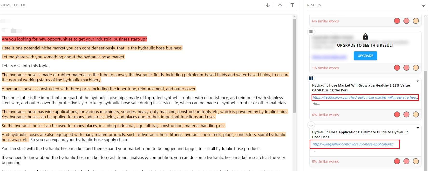 独立站内容创作查重工具Copyleaks！帮助你快速检测网站文章的原创度！