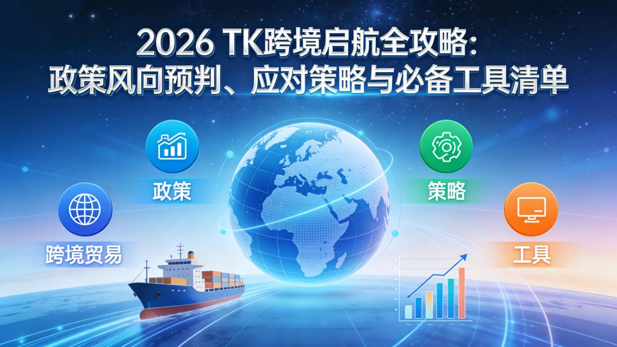 2026TikTok跨境启航全攻略：政策风向预判、应对策略与必备工具清单