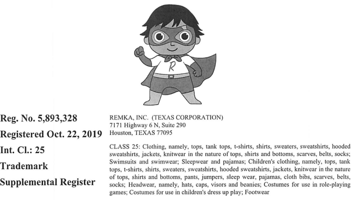 Ryan's World瑞安的世界被HSP代理，多个商标在维权