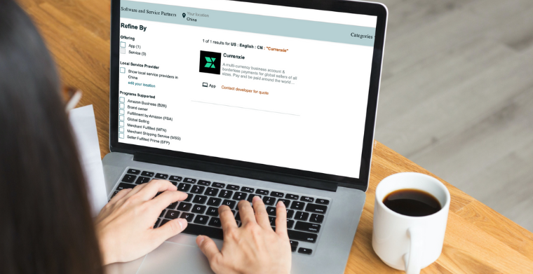 Currenxie捷汇信加入亚马逊支付服务提供商(PSP)计划