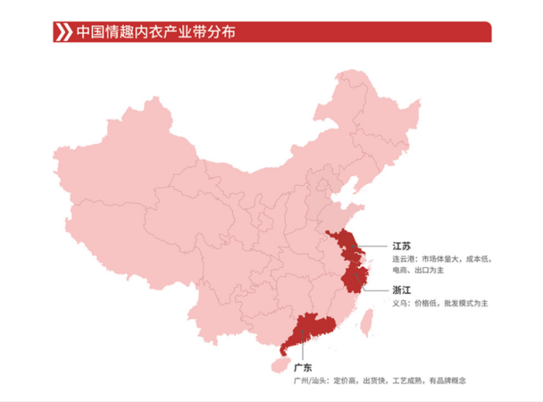 从国内火向全球，中国三大产业带靠情趣内衣暴富
