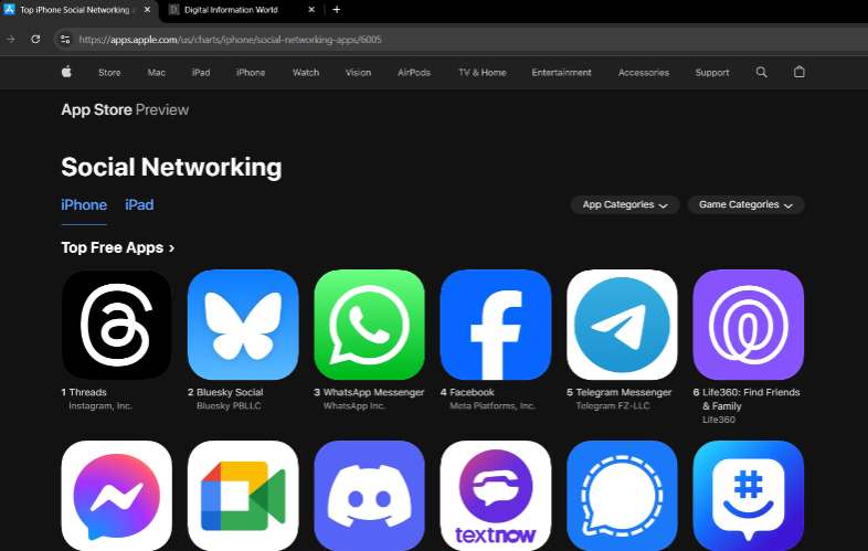 Twitter平替 Bluesky 在 App Store 下载量猛增