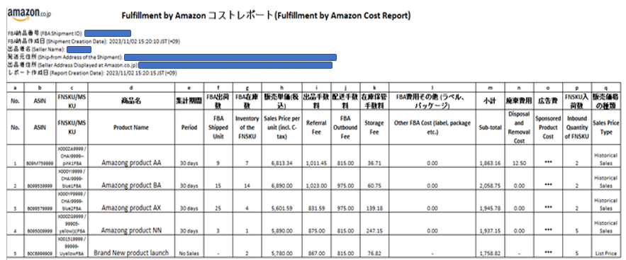 重磅！亚马逊物流免费提供费用报告(FCR)，用于日本清关证明材料