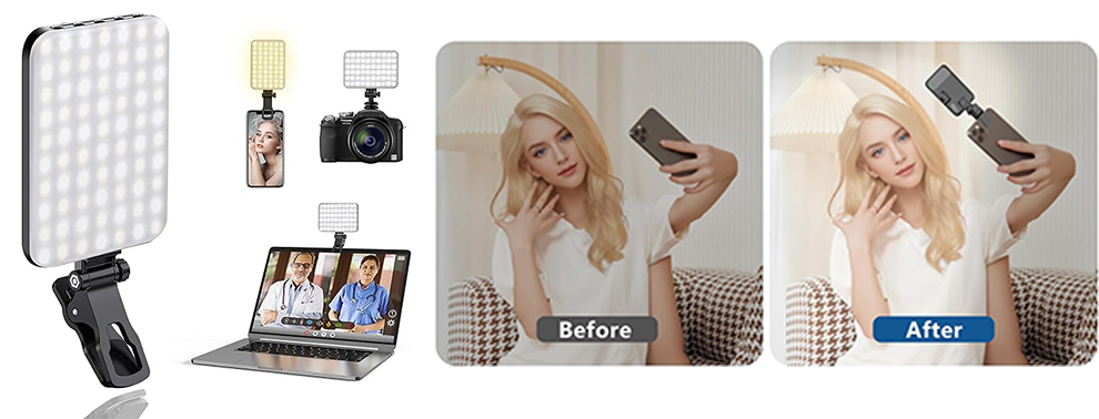 原告名下有多个专利！月销10k+的LED便携式补光灯发案！