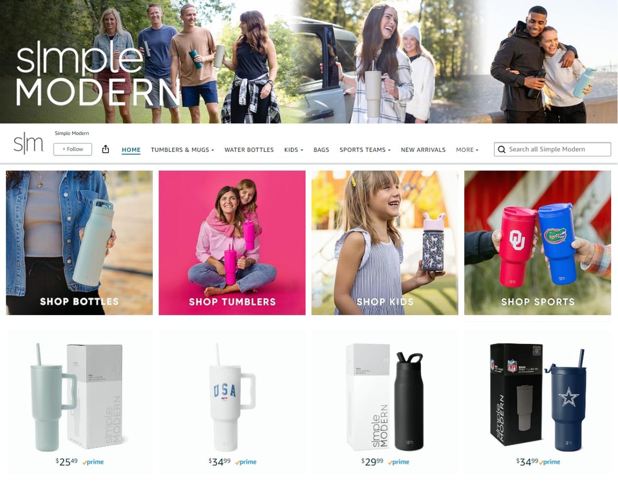 649家店铺被告!Simple Modern商标维权,注意避雷!