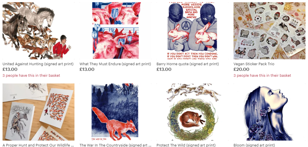 别小看动物插画家的三幅版权作品,同一天立案四起!速速下架侵权产品