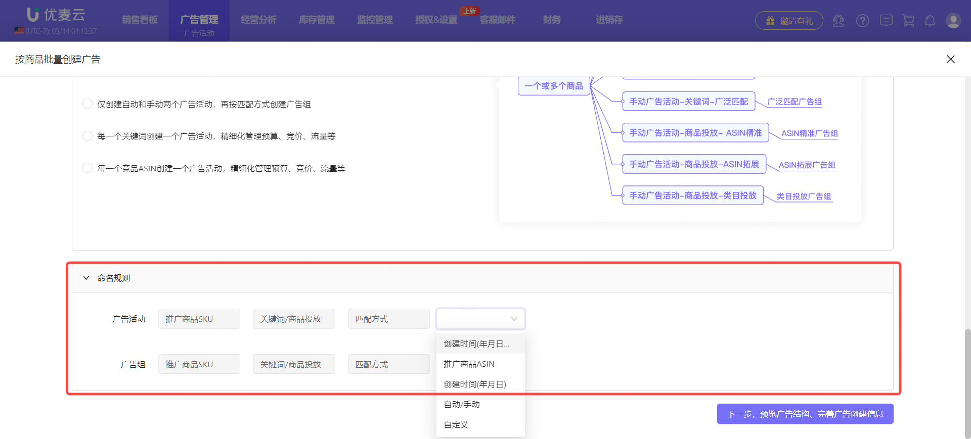 新品推广,如何快速布局广告架构?