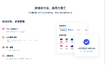 万里汇（WorldFirst）官网页面更新！