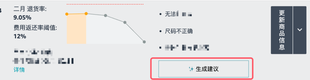 高退货率导致秒杀提报失败