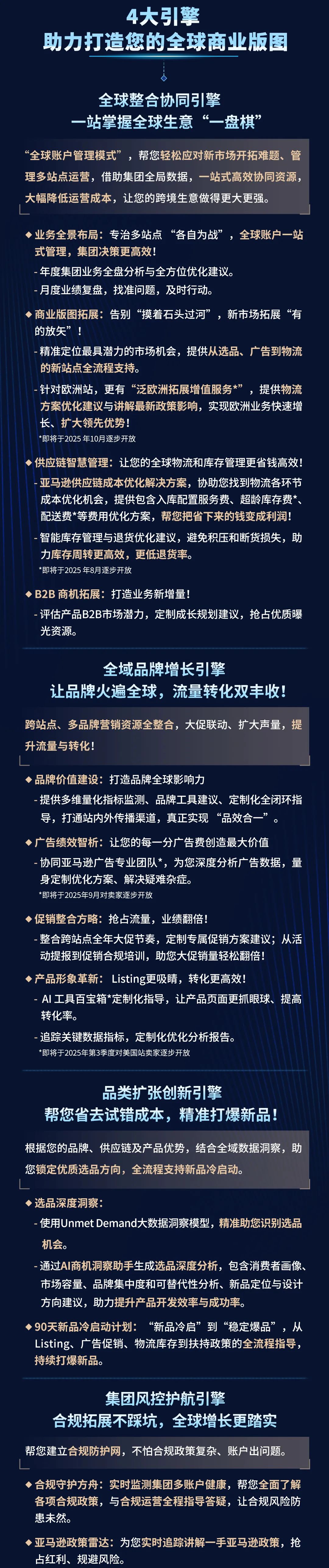 新服務(wù)上線，助您搶占頭部紅利！速看亞馬遜賣家全球增長秘籍