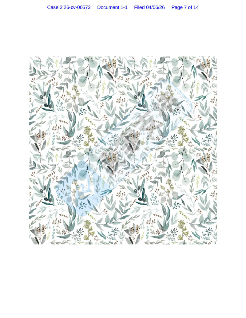 26-cv-00573,ANIS Illustration植物版权维权：182店面临TRO冻结危机