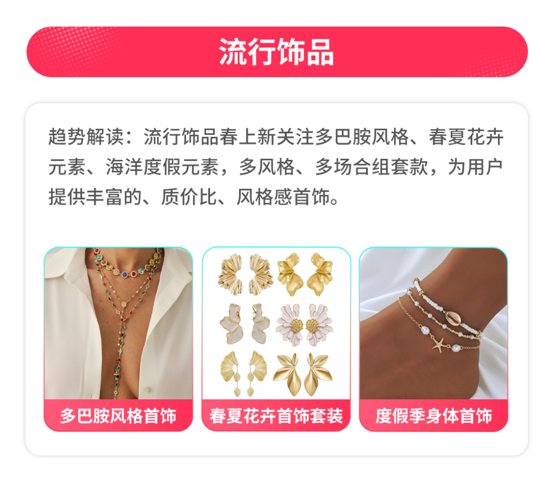 春促正当时！TikTok Shop全托管春夏选品指南来袭，全品类抢赢市场先机！