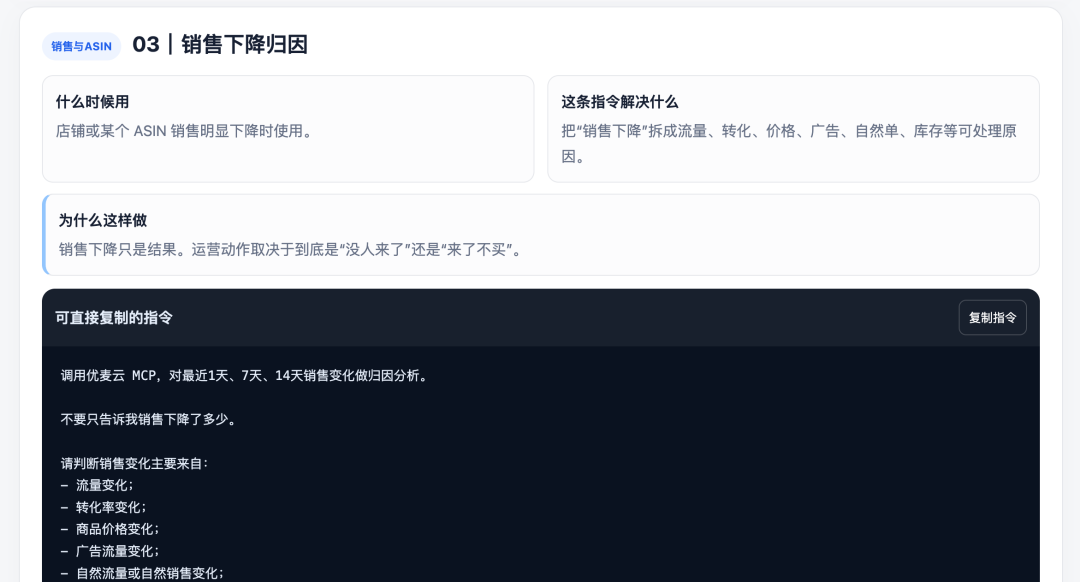 亚马逊数据太多太乱，如何让AI代替巡检店铺