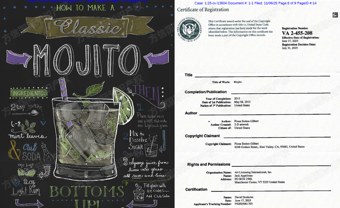 Keith再次出手！4款鸡尾酒版权插画TRO！