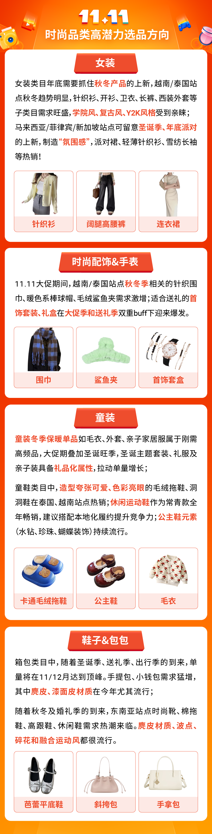 11.11大促选品风向标出炉! 官方品类经理预测高潜力爆品