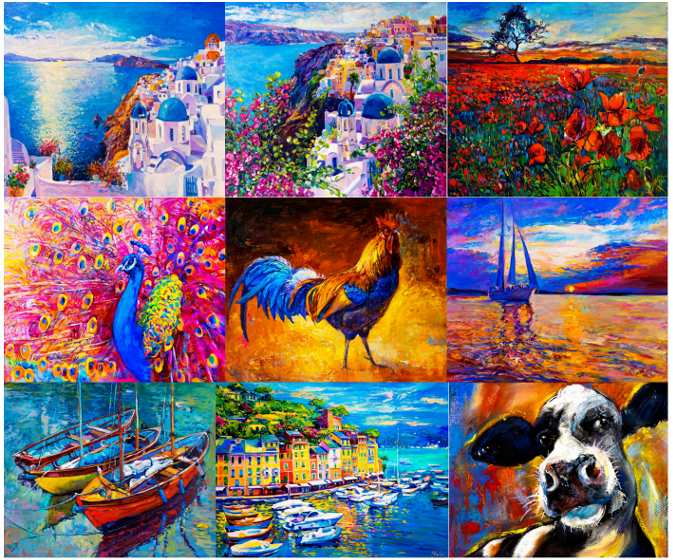 这些色彩鲜明的作品不能用！艺术家INikolov发案！