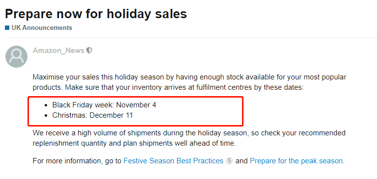 亚马逊大促即将打响，开启备战计划，物流仓储来助力！