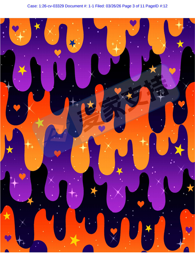 26-cv-03329，暗黑系版权作品跨境维权，159店涉案有TRO冻结风险！