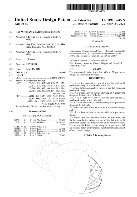 CC BEANIE：帽子类高风险侵权品牌，尤其是专利侵权