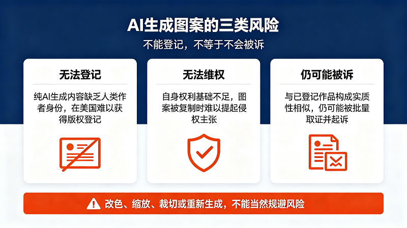 AI做的图没有版权,但你可能照样要赔钱:2026跨境卖家的AI图案风险清单