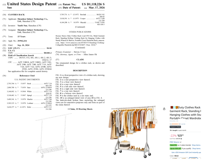 近期下证专利的10款热销产品，同款需慎卖！