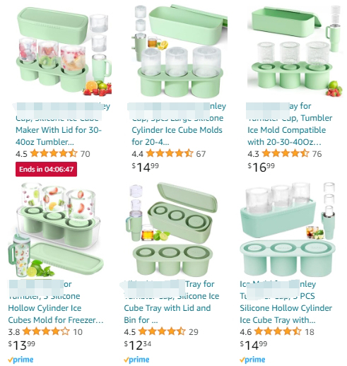 月销5K+夏季爆款冰块托盘Ice Cube Tray专利下证了！抓紧规避！