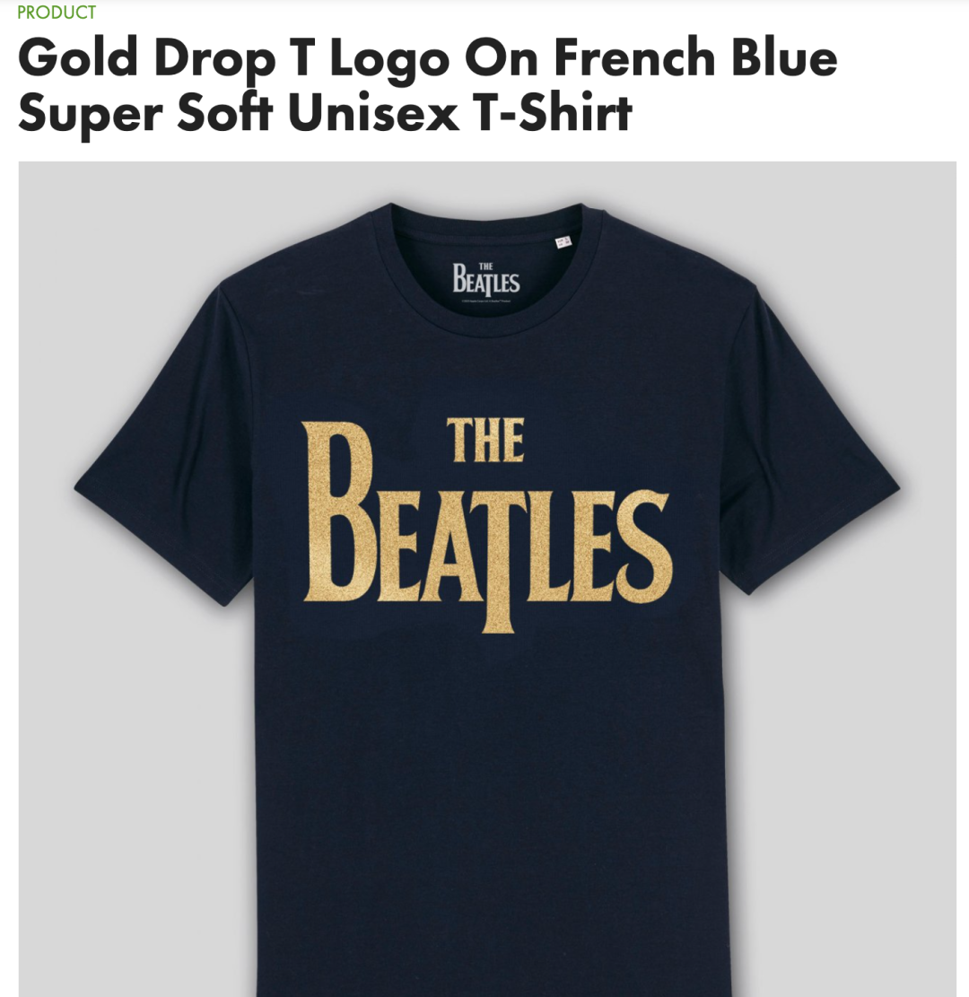 [22-62342] The Beatles乐队发案维权，卖家未经授权请勿使用其商标