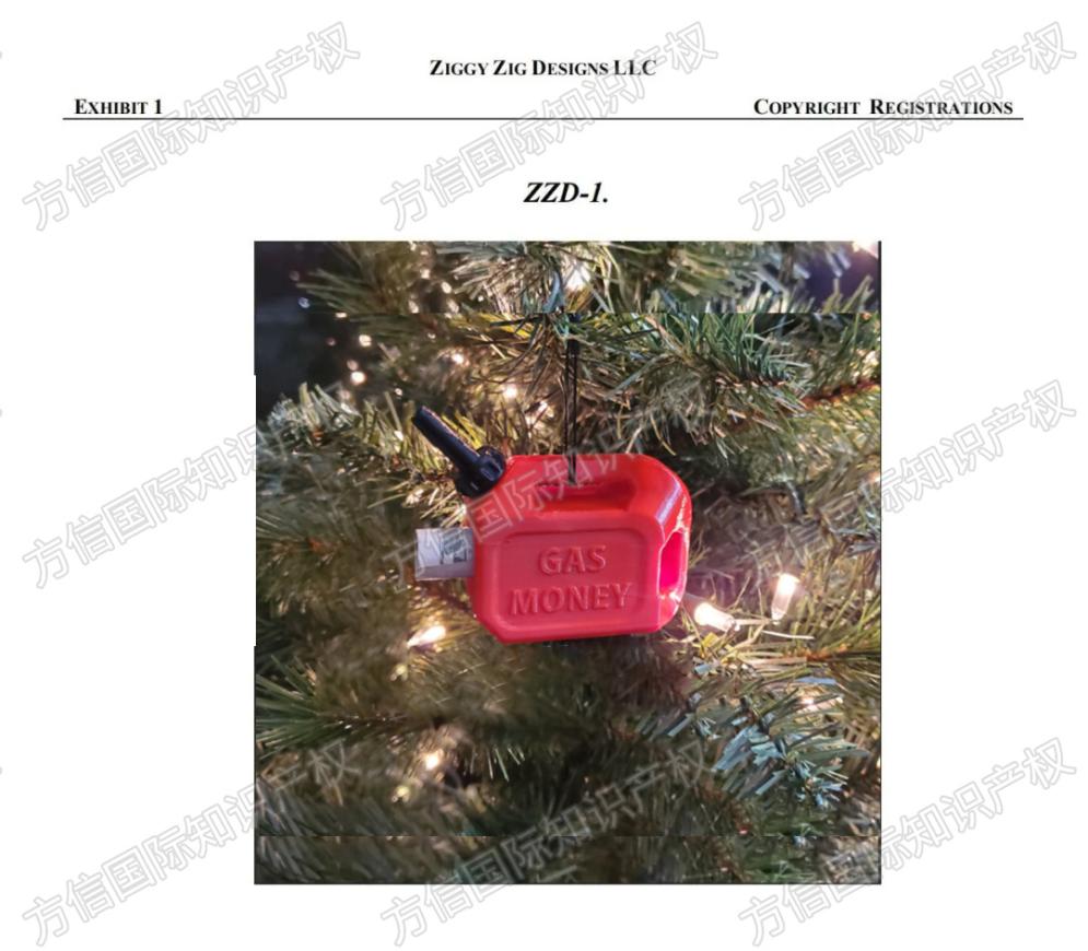 403个卖家被告!Gas Can Ornament气罐装饰图版权维权,名单已公布!