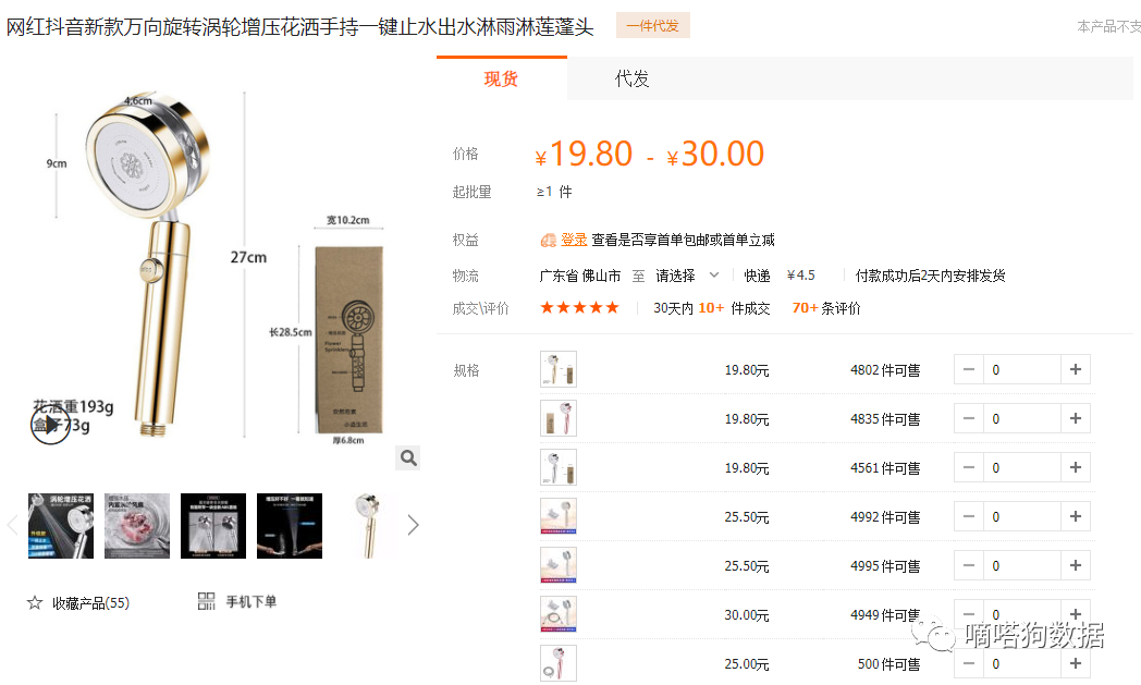 TikTok2亿观看的花洒!被老外纷纷要链接的它们有什么魔力?