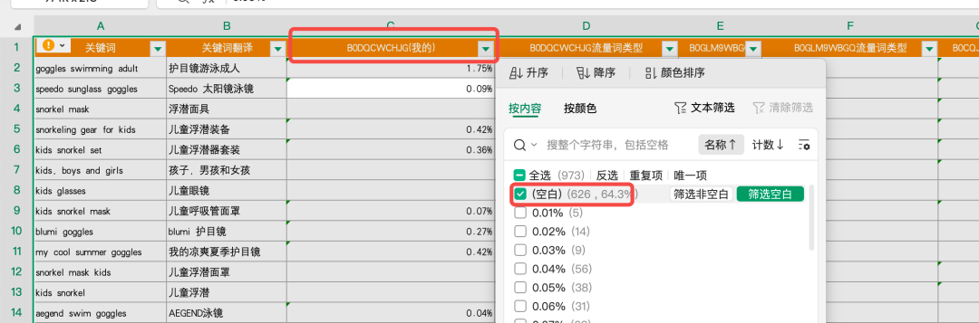 如何从竞品词里筛出真正机会词