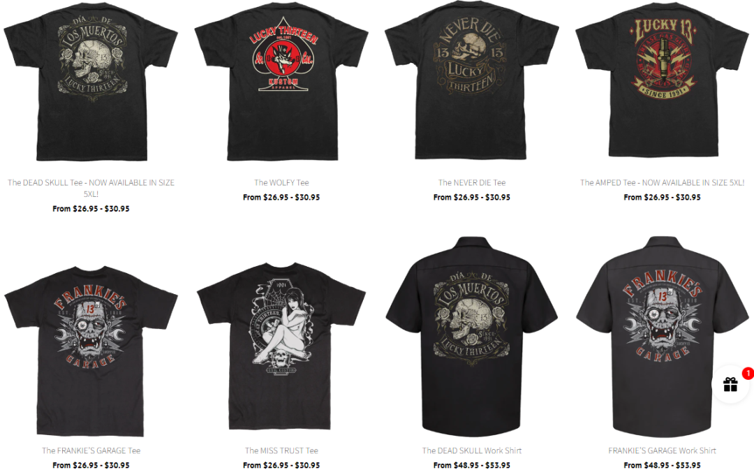 [22-81258]HSP律所代理服装品牌Lucky 13连发三案，部分案件TRO已被批准