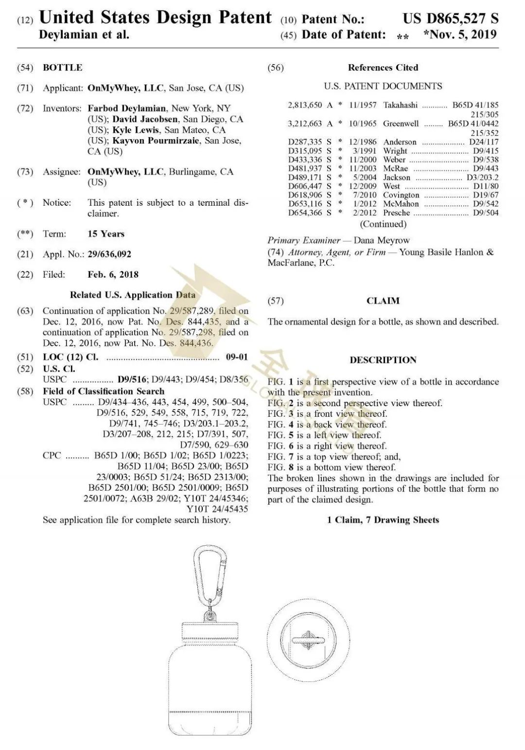 [22-6072] GBC律所代理OnMyWhey起诉！已通过TRO！