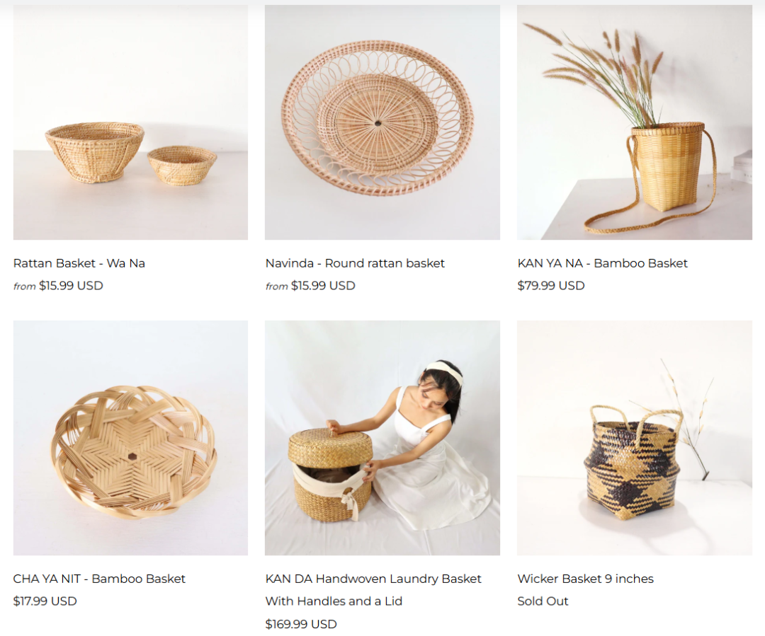 年赚200万美金的独立站!居然是做的竹编家具!