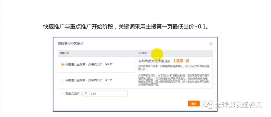 速卖通直通车推广选词及竞价的运营思路