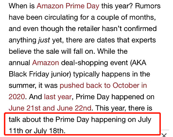 Prime Day刚定档,亚马逊又再造一个新大促?