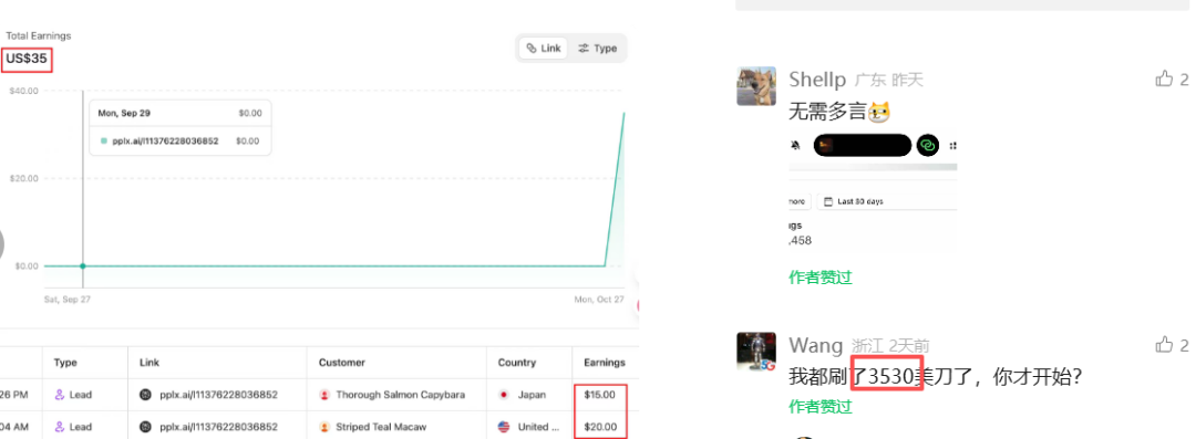 有人已经靠推广CometAI浏览器赚了几千美金,感兴趣的小伙伴看过来！