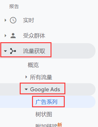 【Google Analytics】GA4在哪里看Google Ads广告系列信息?