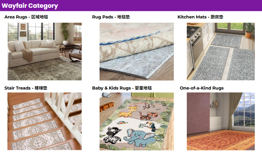 Wayfair 地毯：商途通达，始于足下