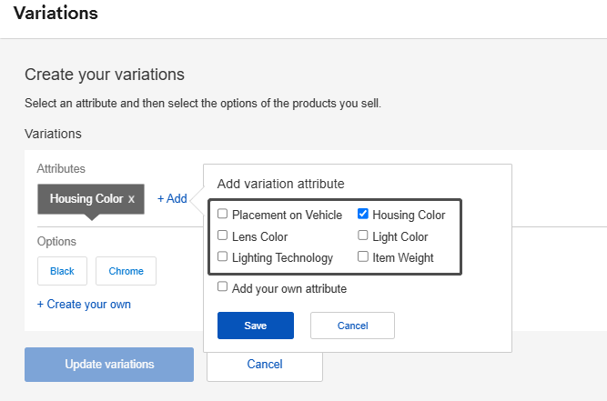 eBay在六大站点开通热门汽摩配分类多属性刊登功能，新增热搜多属性关键词