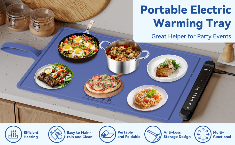 热门爆款食品加热垫Food Warming Mat专利新下证，将有大批卖家侵权！
