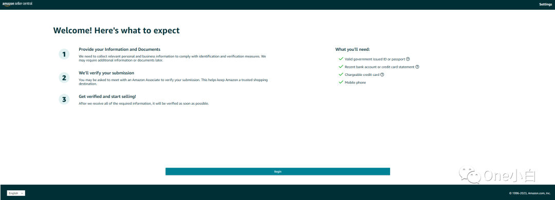 如何自注册亚马逊卖家帐号？2023 最新实操记录