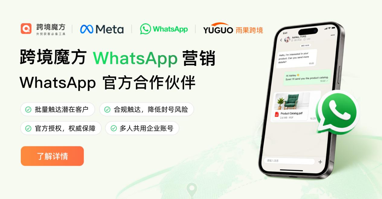 WhatsApp外贸营销软件怎么选？从询盘到返单，五个阶段五个难处