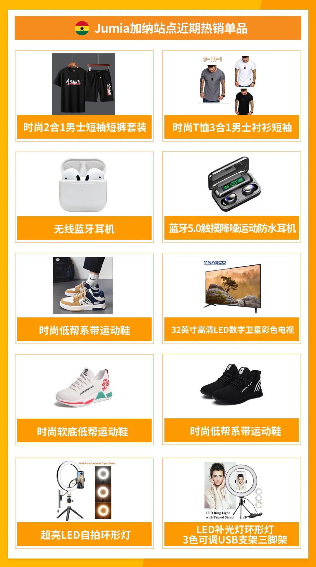 全品类免仓租,取消入库费!更多Jumia加纳海外仓限时优惠等你解锁!