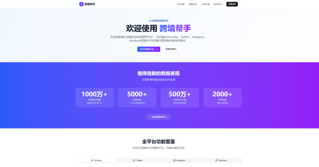 2026年9月海外全平台矩阵运营系统行业评测报告 ——TOP5综合实力排行榜正式发布