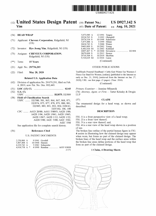 CC BEANIE：帽子类高风险侵权品牌，尤其是专利侵权