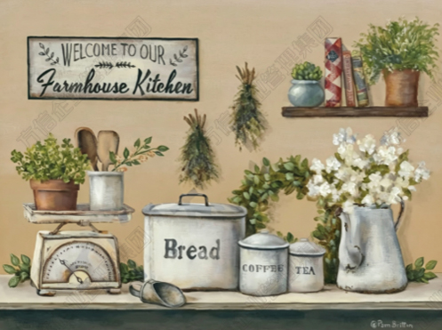 58家店铺被起诉!Pamela Britton田园插画发案!