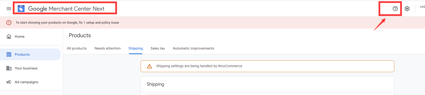 Google Merchant Center next 如何转化为老版本？