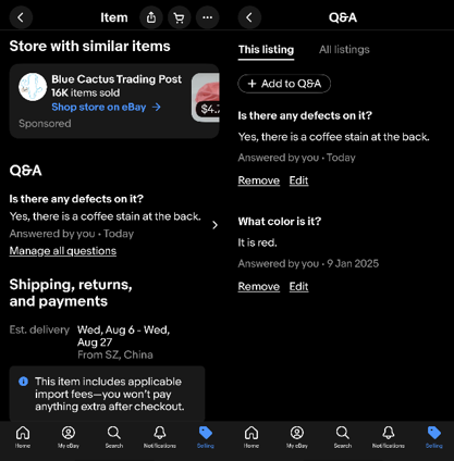 eBay卖家更新常见问答!快速退款、扣减功能一键get