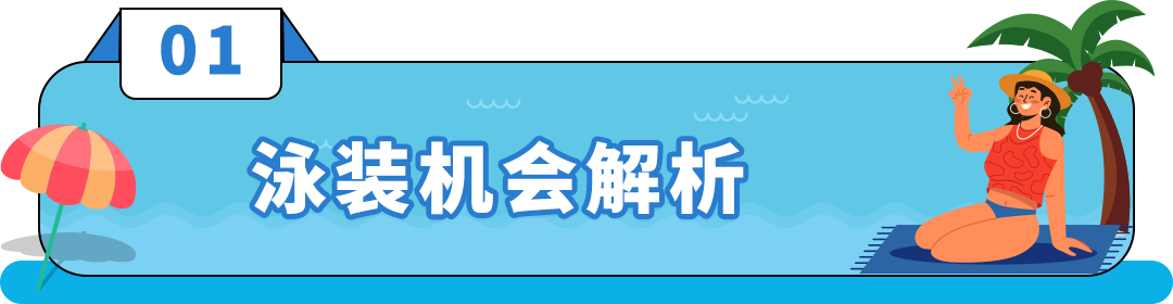 爆发！泳装年销售增长400%，在亚马逊卖夏季服饰好City啊！